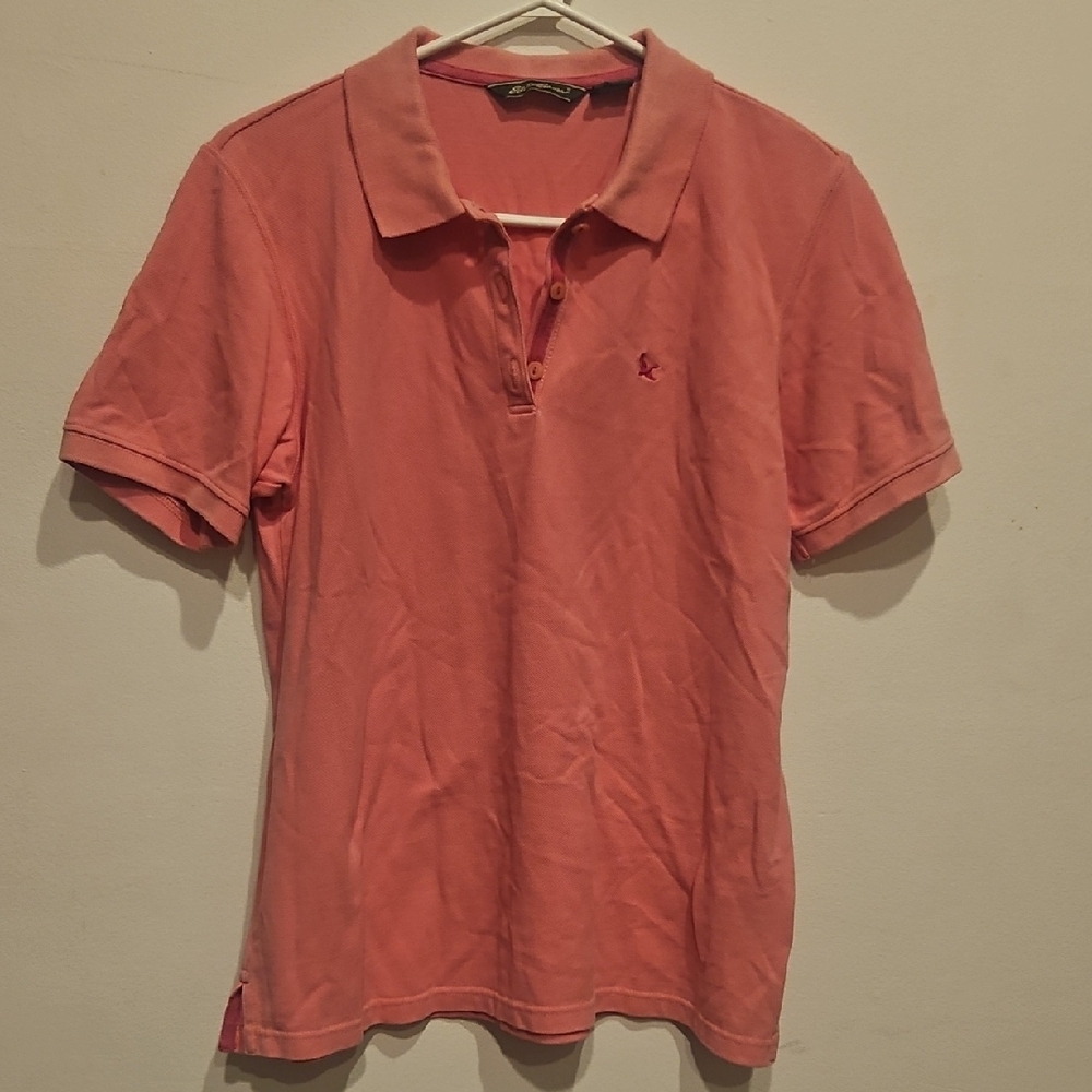 Eddie Bauer Pink Short Sleeve Polo